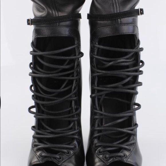 Very Rare Givenchy Nunka Thigh High Boots - Picture 7 of 15